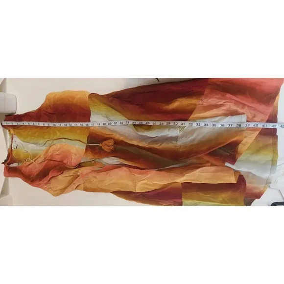 Sundance Knee Length Dress Multicolor Orange Size Large. - Picture 6 of 6